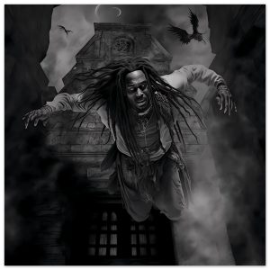 Classic Semi-Glossy Blac Drac Paper Poster 45x45 cm / 18x18″